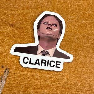 Clarice Sticker‎ with Character Design